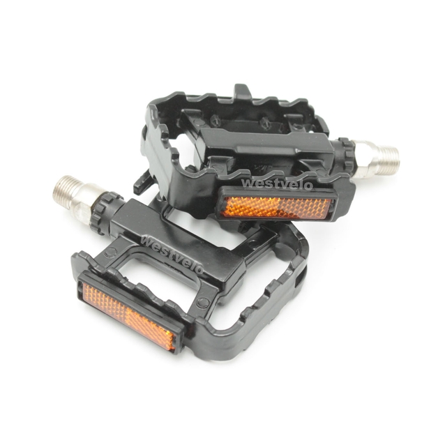 Педалі алюміній проми V-22, чорні фото westvelo.com