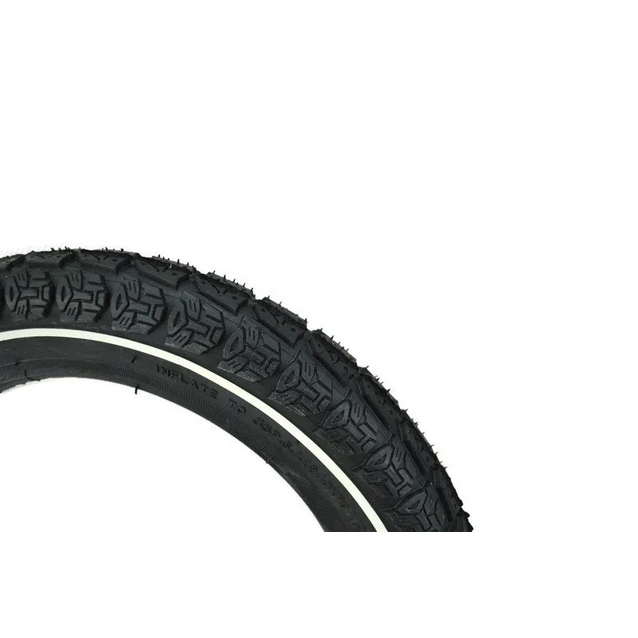 Покришка 12-2.125 Китай шипована,біла полоса (57-203) фото westvelo.com