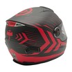 Мото шолом, закритий (S) GHB M61-Speedo інтеграл, чорно-червоний фото westvelo.com