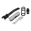 Мигалка на usb зарядку зад AS1010, з акумулятором, біла (365) фото westvelo.com