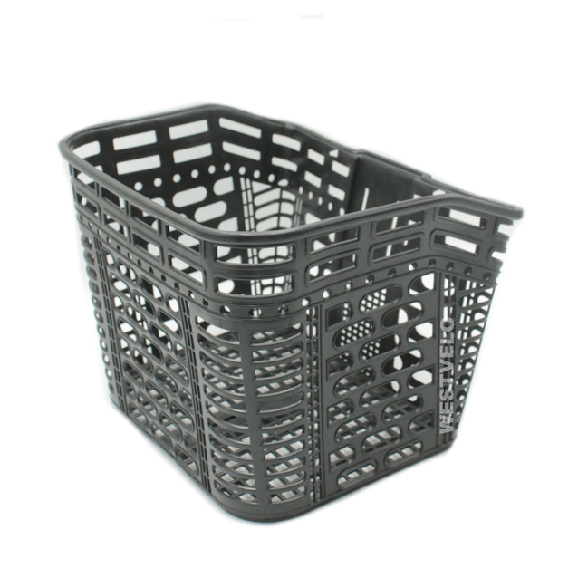Кошик пластмасовий сітка, 28 чорний (SLCK-031) (AFT-137) фото westvelo.com