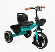 Дитячий велосипед 3-х колісний EVA (піна) Best Trike колеса 10-8, BS-36918/BS-36-918 блакитний, сталева рама, озвучування фото westvelo.com
