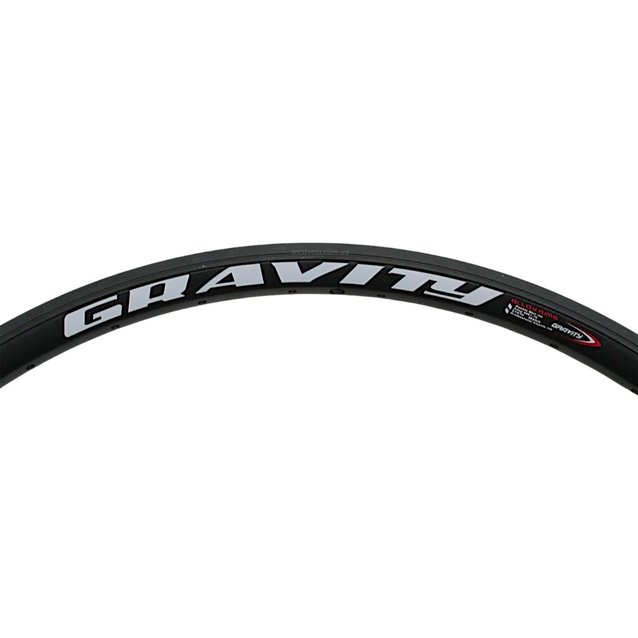 Обід 27.5 подвійний чорний квадратний GRAVITY ZX (під диск.гальма)(13Gx36H) для електро фото westvelo.com