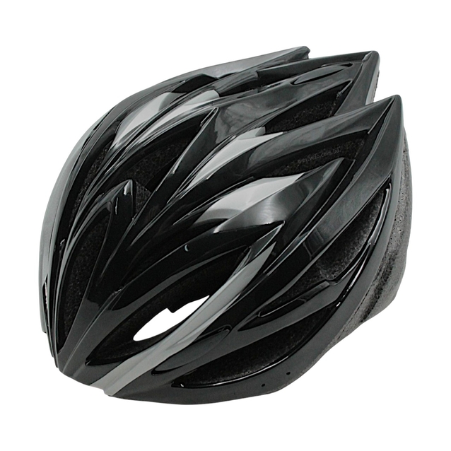 Вело шолом "TK Sport" 987 чорно-білий фото westvelo.com