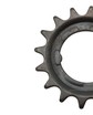 Зірка задня 16 зубів чорна для черв'ячної втулки Falcon фото westvelo.com