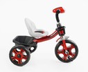 Дитячий велосипед 3-х колісний EVA (піна) Best Trike BS-21505 червоний, переднє 12’’, заднє 10’’, сталева рама, фара з музикою та світлом, кошик