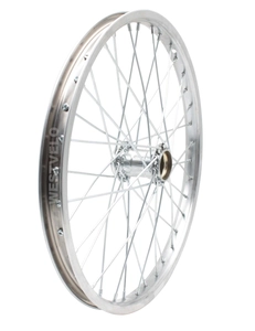 Колесо 20 зад, обід нікель, спиця 3мм, стакан