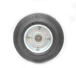 Колесо для візка 125mm (37.5-50) під вісь Ø10mm, широке, на 1 підшипник