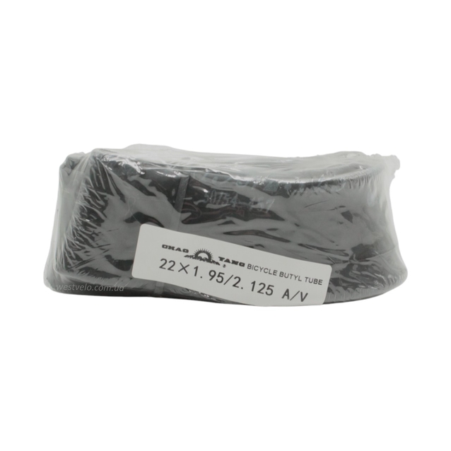 Камера 22 прямий ніпель AV 35мм. CHAOYANG (1.95-2.125) фото westvelo.com