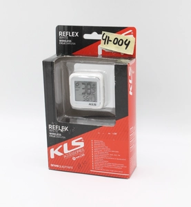 Велокомп'ютер KLS Reflex WL білий, безпровідний (14 functions)