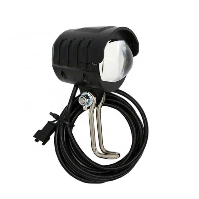 Фара передня для електровелосипеда (MS-600/LED15) круглий штекер (3 pin) фото westvelo.com