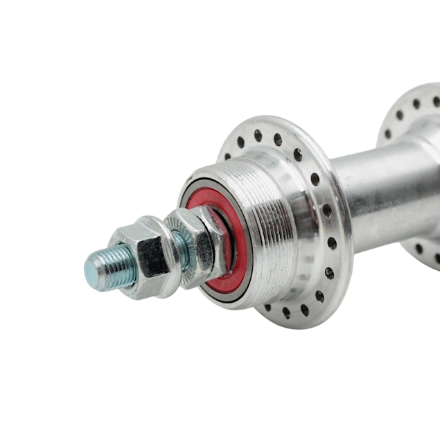 Втулка мтв задня, алюмінієва, диск (2 різьби), пром підшипниках фото westvelo.com