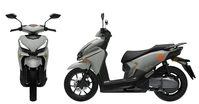 Електроскутер Yadea «VELAX» 07514, двигун 2000W, акумулятор 72V 30Ah літій-залізо-фосфатний, сірий, колеса 14" фото westvelo.com