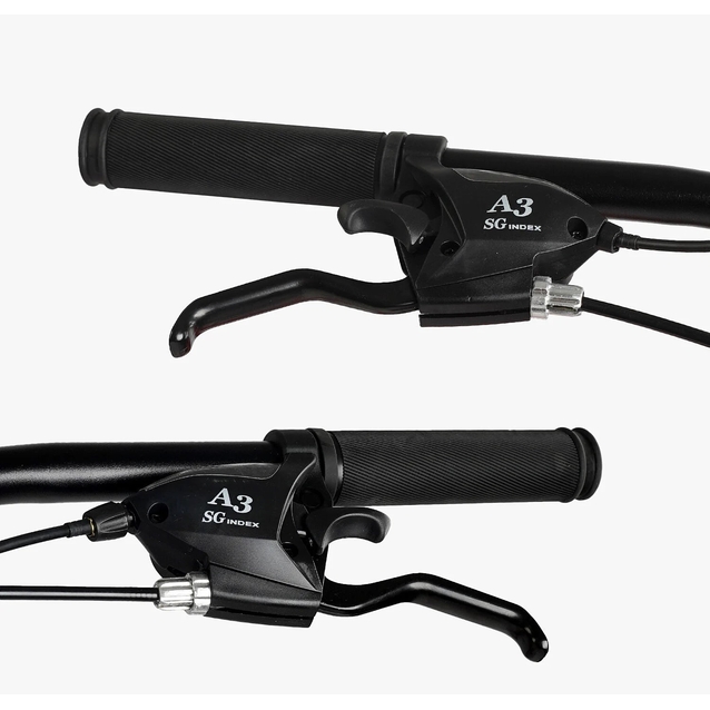 Велосипед 29 ST Corso «GENESIS» GN-29015 сталь 17", (к-т Saiguan) чорно-помаранчевий фото westvelo.com