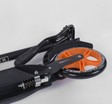 Самокат дитячий 2-х колісний, PU Best Scooter 73133 чорно-помаранчевий, Ø200mm, AL, 2 амортизатора фото westvelo.com