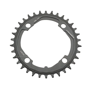 Зірка шатунів передня накладна AL CROSSER чорна на 34 T (104 BCD) (NARROW WIDE)