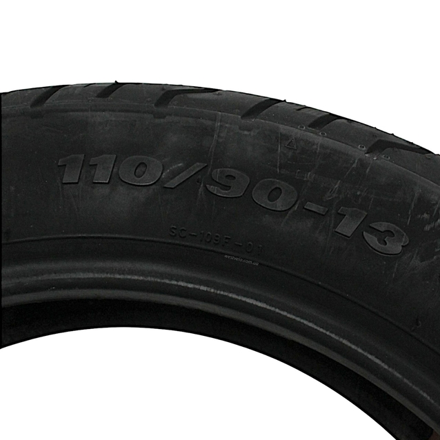 Покришка "13" 110/90-13 Б/К DELI TIRE Індонезія SC-109F дорожня TL фото westvelo.com