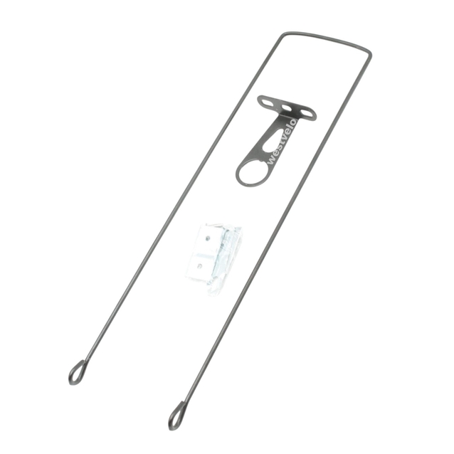 Кошик пластмасовий сітка, 28 чорний (SLCK-08) (AFT-135) фото westvelo.com