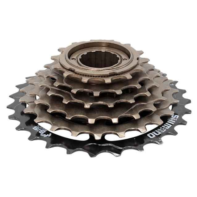 Зірка задня різьбова 6-рик SHIMANO TZ500 репліка (14-28T) фото westvelo.com