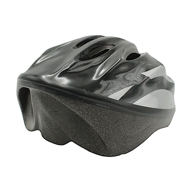 Вело шолом "TK Sport" 718 (54 см) чорно-сірий фото westvelo.com