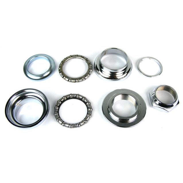 Рульовий набір для дорожнього велосипеда різьбовий, нікель фото westvelo.com