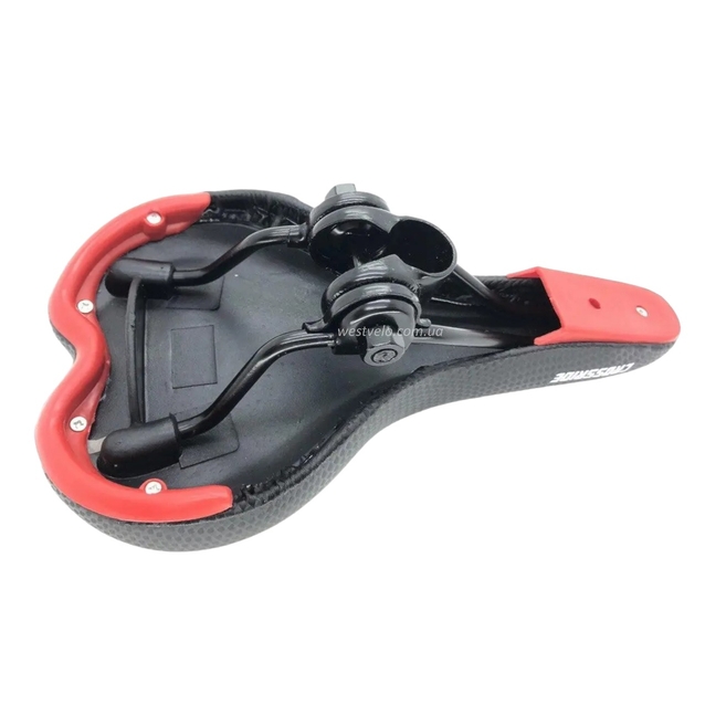 Сідло мтв CROSSRIDE № 063  "карбон " фото westvelo.com