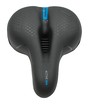 Сідло на демпферах з отвором AVANTI (91-1), GEL FLOW (синє, червоне) з катафотом фото westvelo.com
