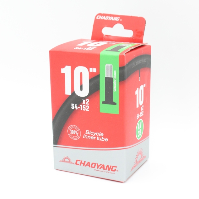 Камера 10 прямий ніпель АV 33 mm CHAOYANG (2.00) (54-152) фото westvelo.com