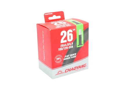 Камера 26-4.00/4.9 довгий ніпель AV 48mm CHAOYANG (FAT-BIKE)