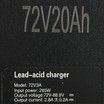 Зарядний пристрій (72V 20Ah 2.8А) для свинцево-кислотних акумуляторів, для електромопеда фото westvelo.com