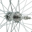 Колесо 24 зад, обід AL 1-ний чорний, втулка М на віночках фото westvelo.com
