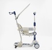 Самокат 5в1 Skyper FJ-59060, колеса PU125х40мм зі світлом, укр озвучування та підсвічування платформи, біло-синій фото westvelo.com