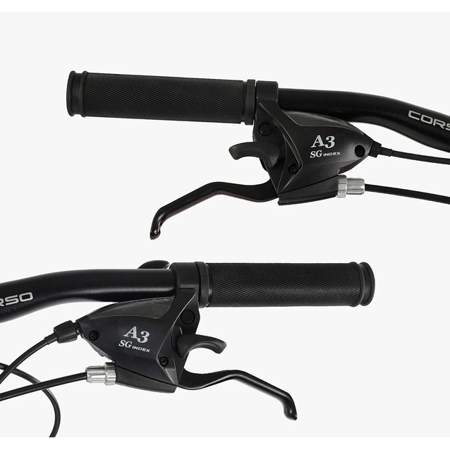 Велосипед 27.5 ST Corso «GENESIS» GS-27105 сталь 15", (к-т Saiguan) зелений фото westvelo.com