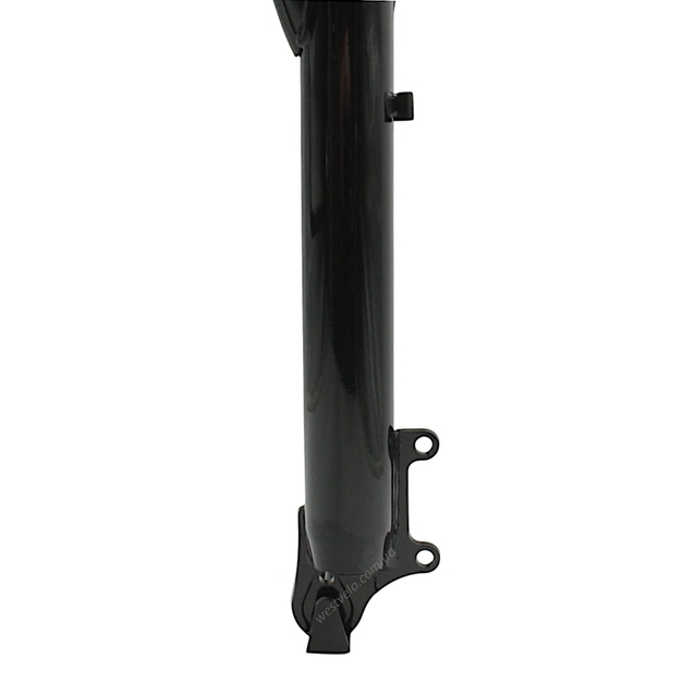 Вилка 26 аморт. безрізьб. Ø28.6mm disk L-190mm Weiyi (038) чорна глянець фото westvelo.com