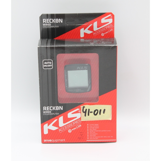 Велокомп'ютер KLS ReckON чорний фото westvelo.com