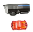 Фара + мигалка на батарейках LY-18, YAJIAPLUS,(RB-B16) фото westvelo.com