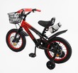 Дитячий велосипед 14 ST Corso «FALCON» FL-14873, дискові гальма, чорно-червоний фото westvelo.com
