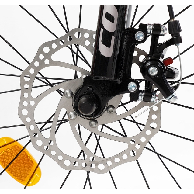 Дитячий велосипед 18 ST Corso «FALCON» FL-18214 дискові гальма, чорно-червоний фото westvelo.com