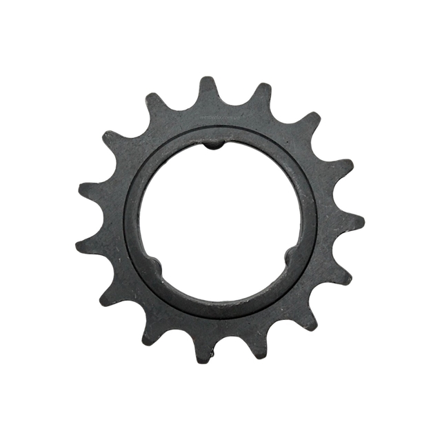 Зірка задня 15 зубів чорна фото westvelo.com