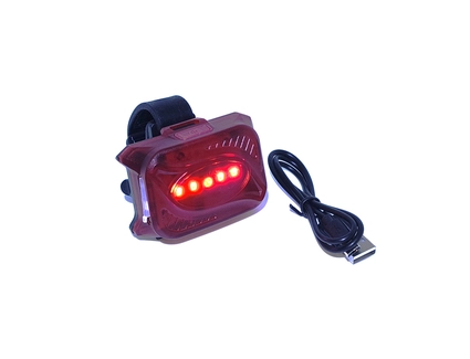 Габарит задній usb (micro) червоний ZB-882