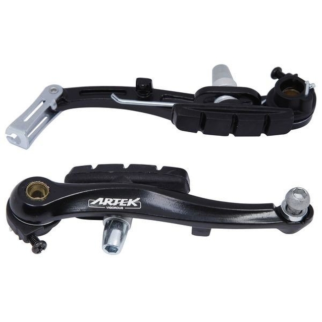 Гальма V-brake (перед + зад) ARTEK Т210DG алюміній чорні фото westvelo.com