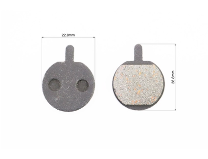 Колодки гальмівні дискові № 17 ANDSON (YL-1025) чорні