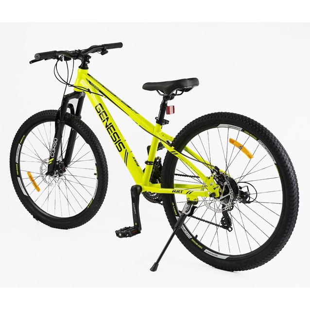 Велосипед 26 ST Corso «GENESIS» T-26430 сталь 13", (к-т Saiguan) жовтий фото westvelo.com