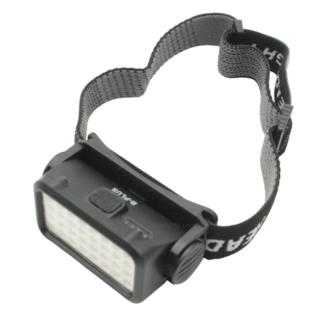 Ліхтар налобний на usb зарядку, К-351, Type-C фото westvelo.com