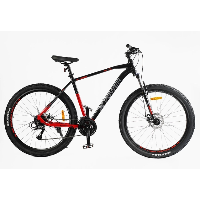 Велосипед 29 AL Corso «X-POWER» PW-80198 алюміній 21", (к-т SHIMANO) чорно-червоний фото westvelo.com