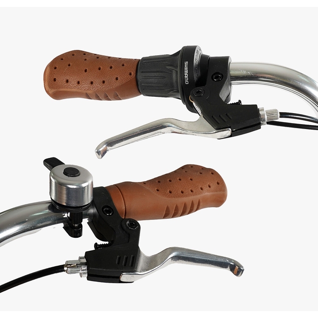 Міський велосипед 28 AL Corso «SONATA» SN-28033 алюміній 18", (к-т SHIMANO) чорний (+к/к/б) фото westvelo.com