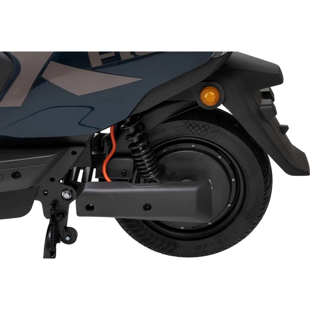 Електроскутер Corso «FLASHX» FL-946117 двигун 1200W, акумулятор 72V/23Ah графеновий, зелений, колеса 10" + 1 ящик. акум фото westvelo.com