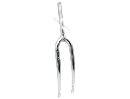 Вилка 24 сталева нікель шток L-200mm р.з L-100mm