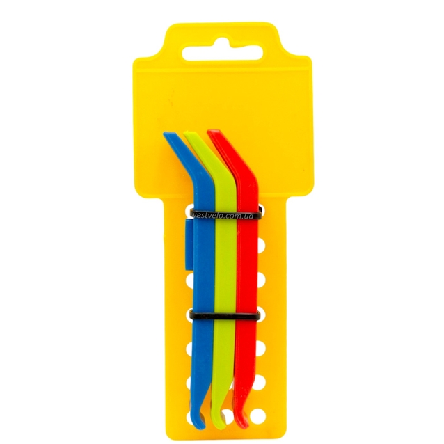 Монтажка для велосипедних покришок пластикова (3шт) фото westvelo.com