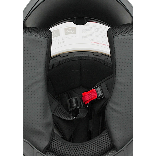 Мото шолом, трансформер (S 55-56) "517" білий глянцевий, вмонтовані окуляри фото westvelo.com